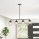 Knoll 4 Light 33 inch Oil Rubbed Bronze Island Pendant Ceiling Light